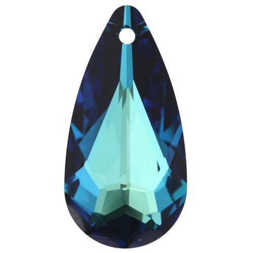 Lágrima PureCrystal 6100 24x12 mm Crystal Bermuda Blue x1