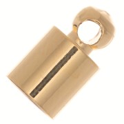 Terminal para cordón de 4,3 mm - Chapado en oro de 3 micras x1