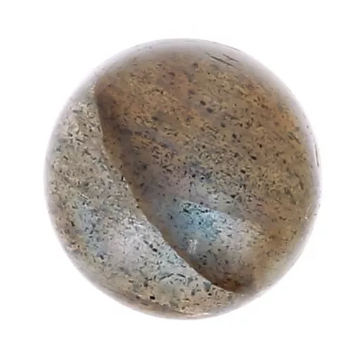 Cabujón de piedra preciosa redonda de 5 mm - Labradorita x1