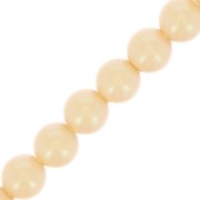 Cuentas nacaradas Preciosa - Round Maxima - 4 mm - Pearlescent Yellow x30|raw }}