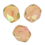 Facetadas 4 mm Crystal Red Luster x50