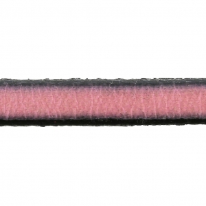Cordón plano cuero 5x2 mm Mauve x30cm