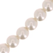 Cuentas nacaradas Preciosa - Round Maxima - 4 mm - Pearl Effect Creamrose x30|raw }}