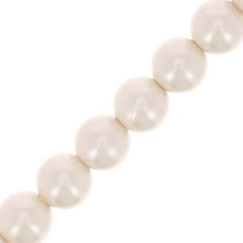 Preciosa Pearls - Round Maxima 6 mm - Pearl Effect Creamrose x20