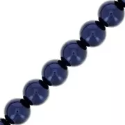 Preciosa Pearls - Round Maxima 6 mm - Pearl Effect Dark Blue x20
