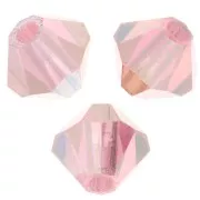 Preciosa Copas de cristal de 4 mm - MC Bead Rondell - Zafiro rosa AB 2X x30