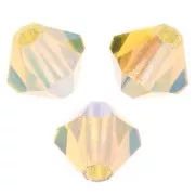 Preciosa Copas de cristal 4 mm - MC Bead Rondell - Jonquil AB 2X x30