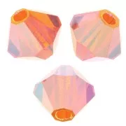 Preciosa Copas de cristal 4 mm - MC Bead Rondell - Sun AB 2X x30