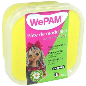 Pasta Porcelana fría WePam 145gr Amarillo