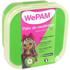Pasta Porcelana fría WePam 145gr Verde