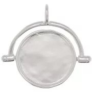 Colgante Reversible 20x21 mm - Plata 925 x1