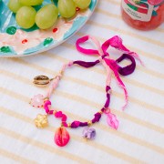 Cinta de seda 25 mm Caqui x 1m