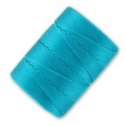 Hilo C-Lon Beading Cord 0,50 mm Cyan x84m|raw }}
