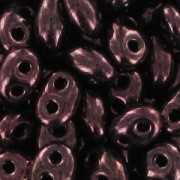 Twin beads 2.5x5 mm Dark Bronze x20g|raw }}