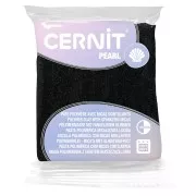 Pasta arcilla polimérica Cernit Pearl - Negro 56gr (n°100)