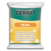 Pasta arcilla polimérica Cernit Pearl - Verde 56gr (n°600)|raw }}