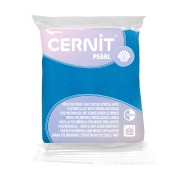 Pasta arcilla polimérica Cernit Pearl - Azul 56gr (n°200)