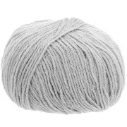 Lana Coccole n°561 - 100% Baby Merinos - Gris claro x50g