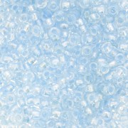Cuentas de Rocalla Preciosa 11/0 de 2 mm - Pearl Pastel Lining - Azul x 20 g
