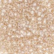 Cuentas de Rocalla Preciosa 11/0 2 mm - Pearl Pastel Lining - Mocca Sfinx x20 g