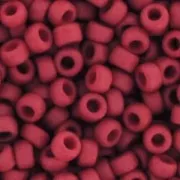 Rocalla Miyuki 15/0 2040 - Mat Metallic Brick Red x8g