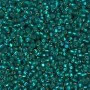 Rocalla Miyuki 11/0 2425F - Mat Silver Lined Teal x8g