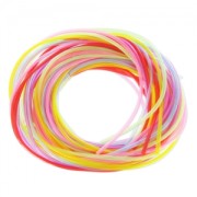 Surtido de hilos scoubidou nacarados x12