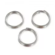Anillas dobles 7x0.7 mm Acero inox x100