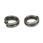 Anillas dobles 5x0.6 mm Black nickel x50