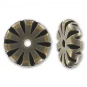 Separador flor CCB 16 mm bronce x1