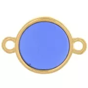 Entrepieza redondo de resina epoxi 11mm Dorado - Cobalt x1