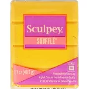 Pasta Sculpey Soufflé 48 gr -  Yellow Ochre (n°6521)