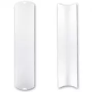 Envase de cartón 25x6,5x2 cm Blanco x1