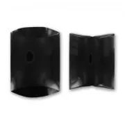 Envase de cartón  8x10x3.5 cm Negro x1