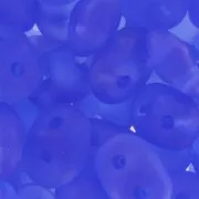 SuperDuo 2,5x5 mm Sapphire Mat x10g