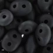 SuperDuo 2,5x5 mm Jet Mat x10g