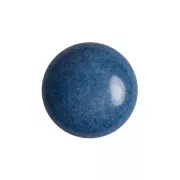 Cabuchón redondo de cristal by Puca® 14 mm - Opaque Curacao x1