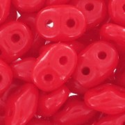 SuperDuo 2,5x5 mm Red Coral  x10g