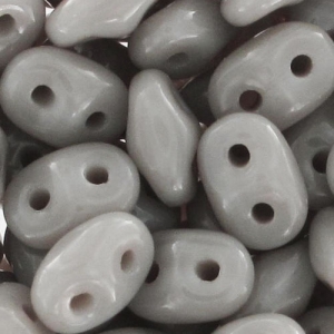SuperDuo 2,5x5 mm Opaque Grey  x10g
