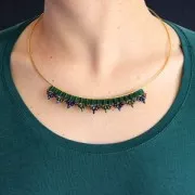 SuperDuo 2,5x5 mm Rosaline Capri Oro x10g