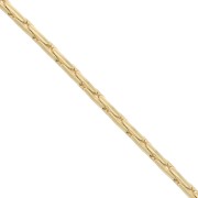 Cadena serpentina 1,3 mm Dorado con oro fino x1m
