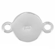 Anillo Árbol de la Vida 13x8 mm con 2 anillos cerrados - Plata 925 x1