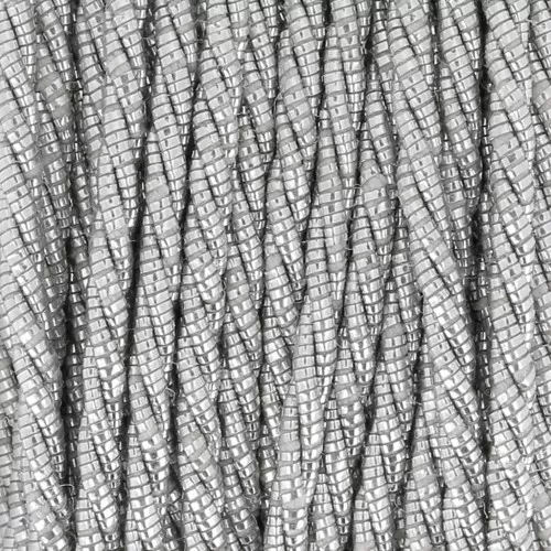 Bobina de hilo italiano Aladdin 1,2 mm - Plata x25m