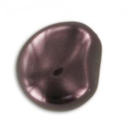 Barroca perlada 16x14 mm Brown x1