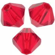 Cuentas - Toupies en cristal PureCrystal 8 mm Light Siam x6 Toupies en cristal PureCrystal 8 mm Light Siam x6