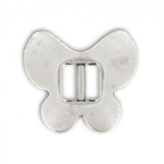 Separador mariposa 17x19 mm Chapado Plateado envejecido x1|raw }}