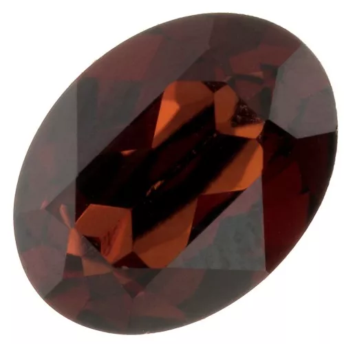 Cabujón PureCrystal 4120 8x6 mm - Ámbar ahumado x1