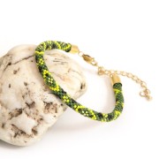 Terminales para cordón 5 mm bronce x4