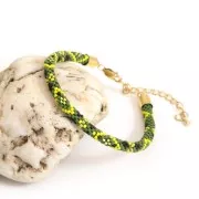 Terminales para cordón 5 mm bronce x4