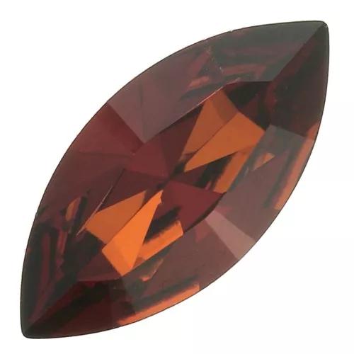 PureCrystal 4228 15x7 mm - Ámbar ahumado x1